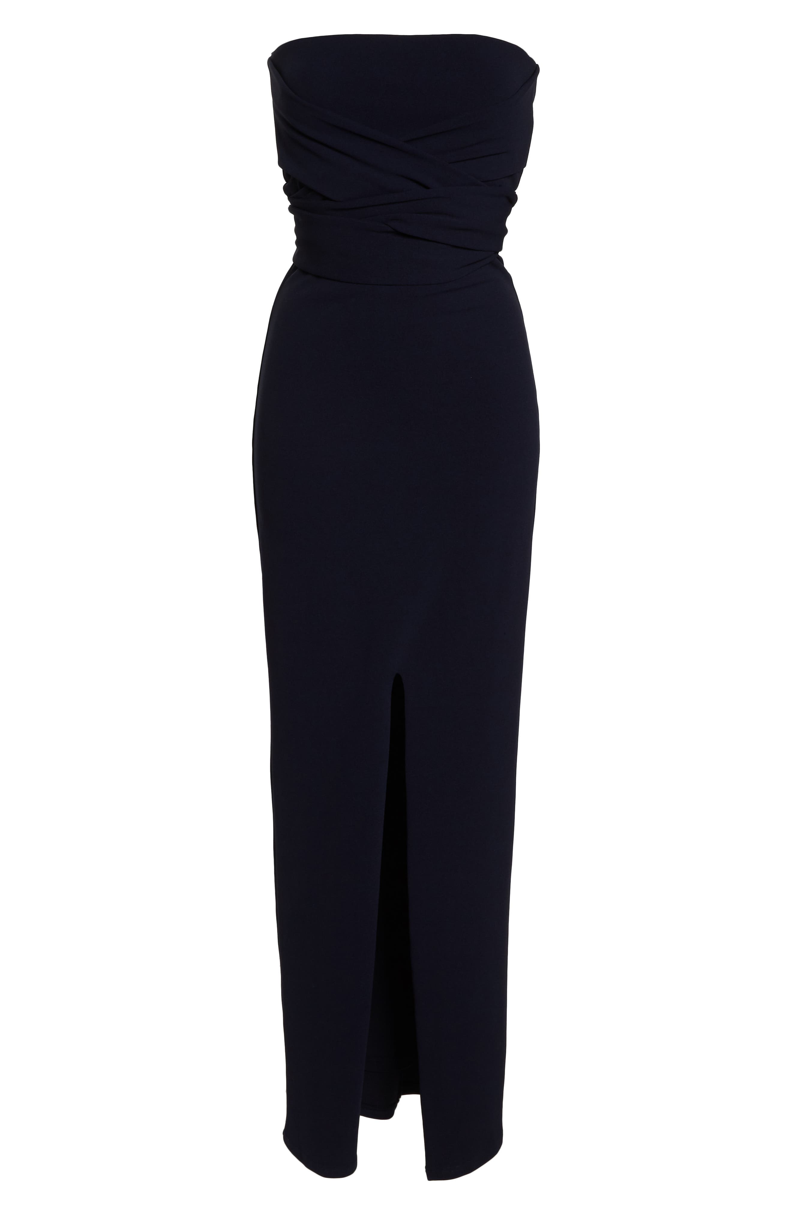 own the night strapless maxi dress lulus