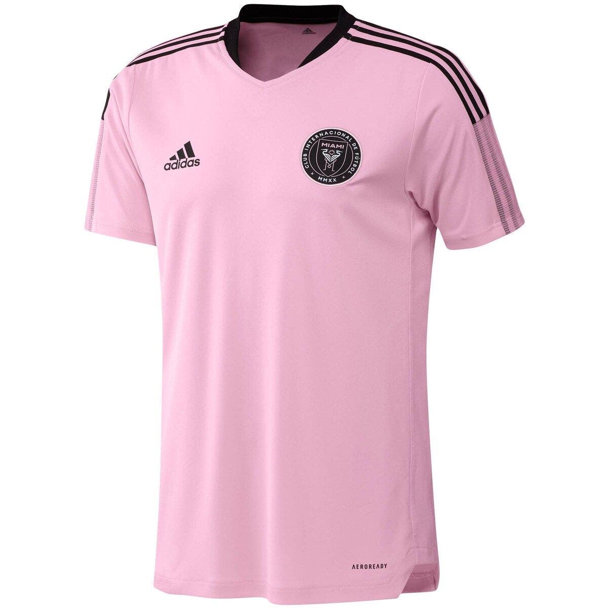 adidas pink football shirt