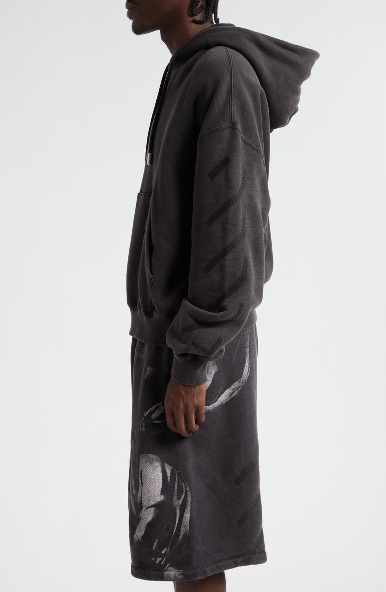 Off-White Saint Matthew Organic Cotton Graphic Hoodie | Nordstrom