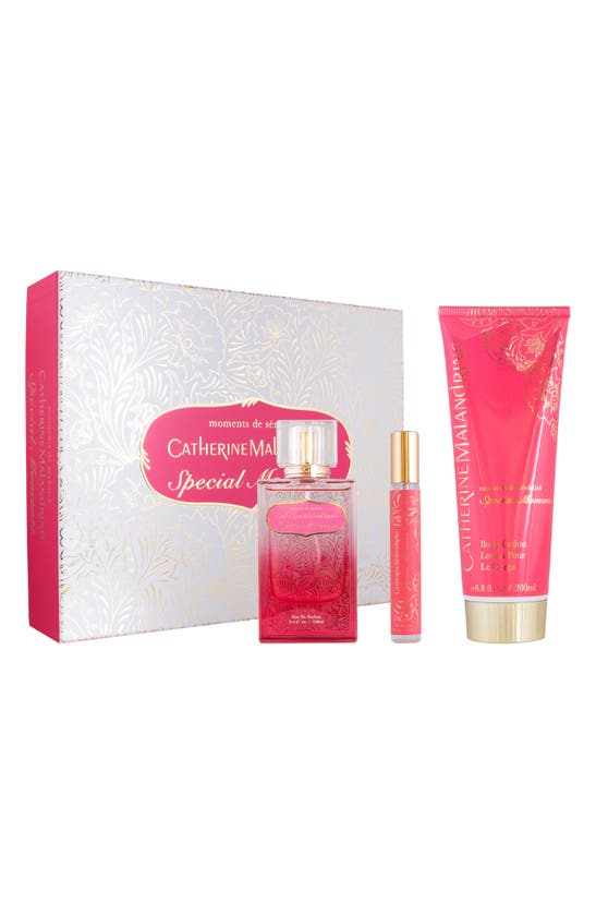 Catherine Malandrino 3-pc. Special Moments Gift Set In Pink
