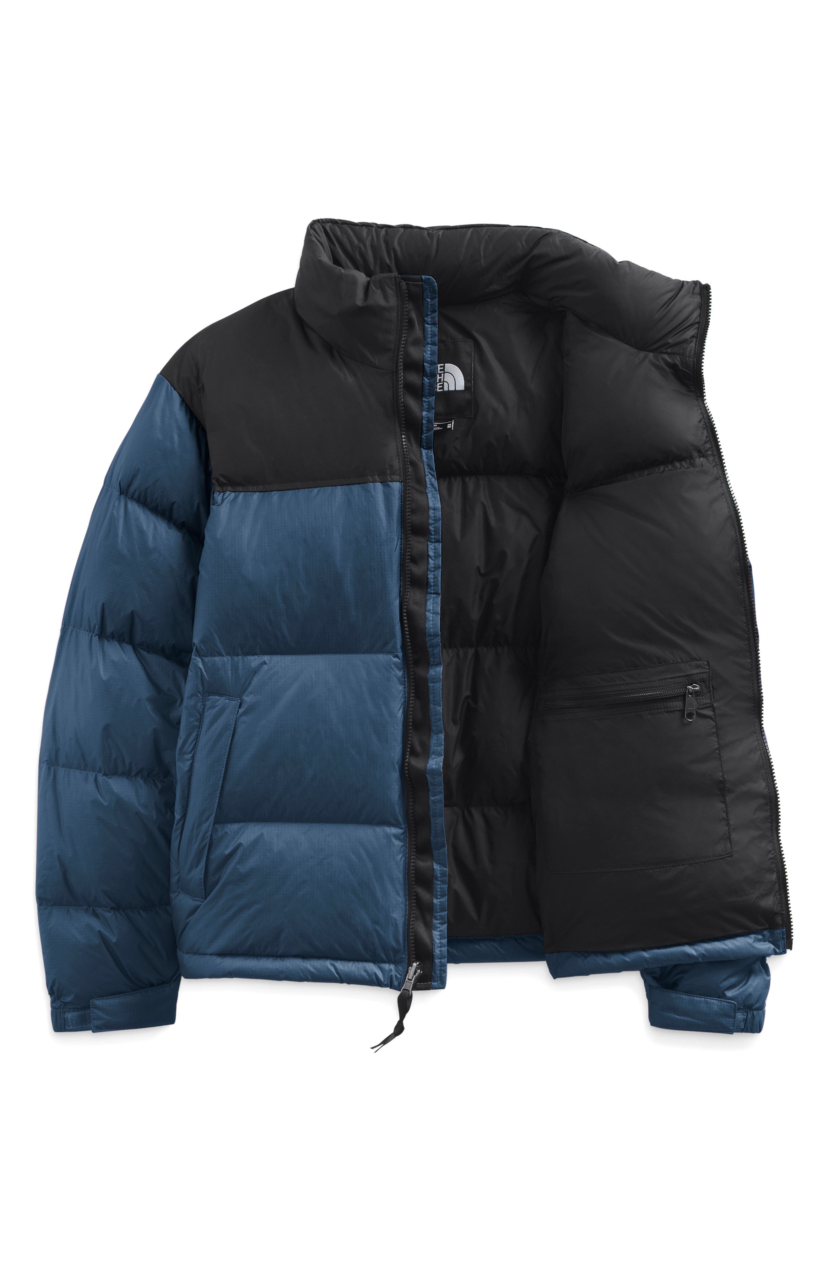 puffer jacket blue mens