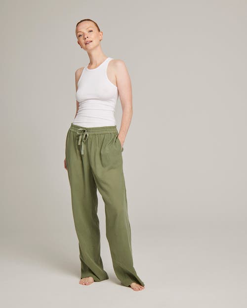 Shop Nudea The Classic Trouser In Sage