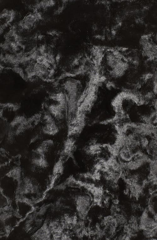 Tart Watson Faux Fur Bomber Jacket In Black