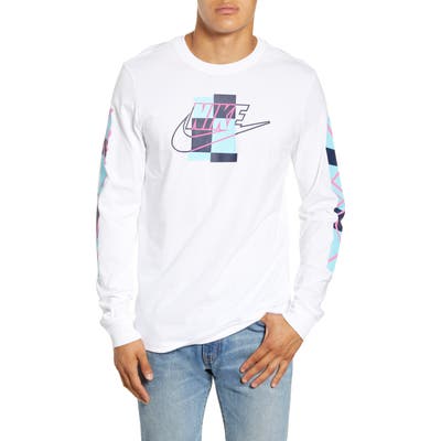 Nike Exp 1 Long Sleeve T-Shirt, White
