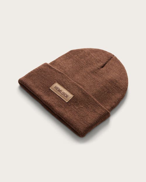 Hemlock Beacon Beanie In Mocha