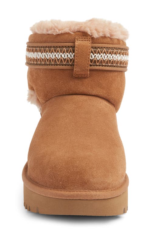 Shop Ugg(r) Classic Ultra Mini Alpsey Boot In Chestnut/dark Earth