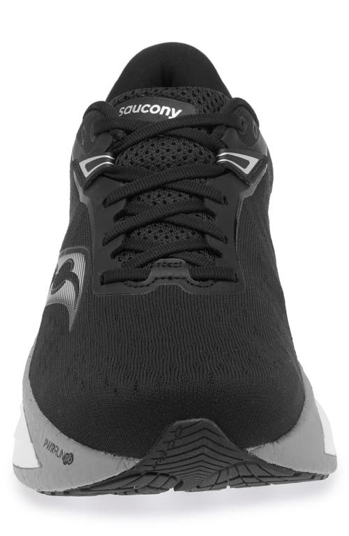 Shop Saucony Triumph 22 Running Shoe In Black/white