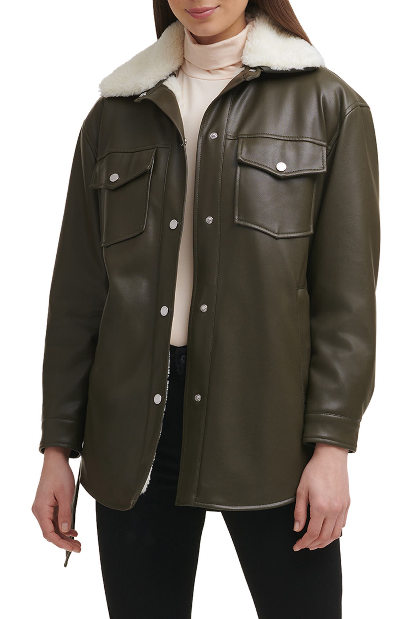 kenneth cole men's genuine leather coats & jackets