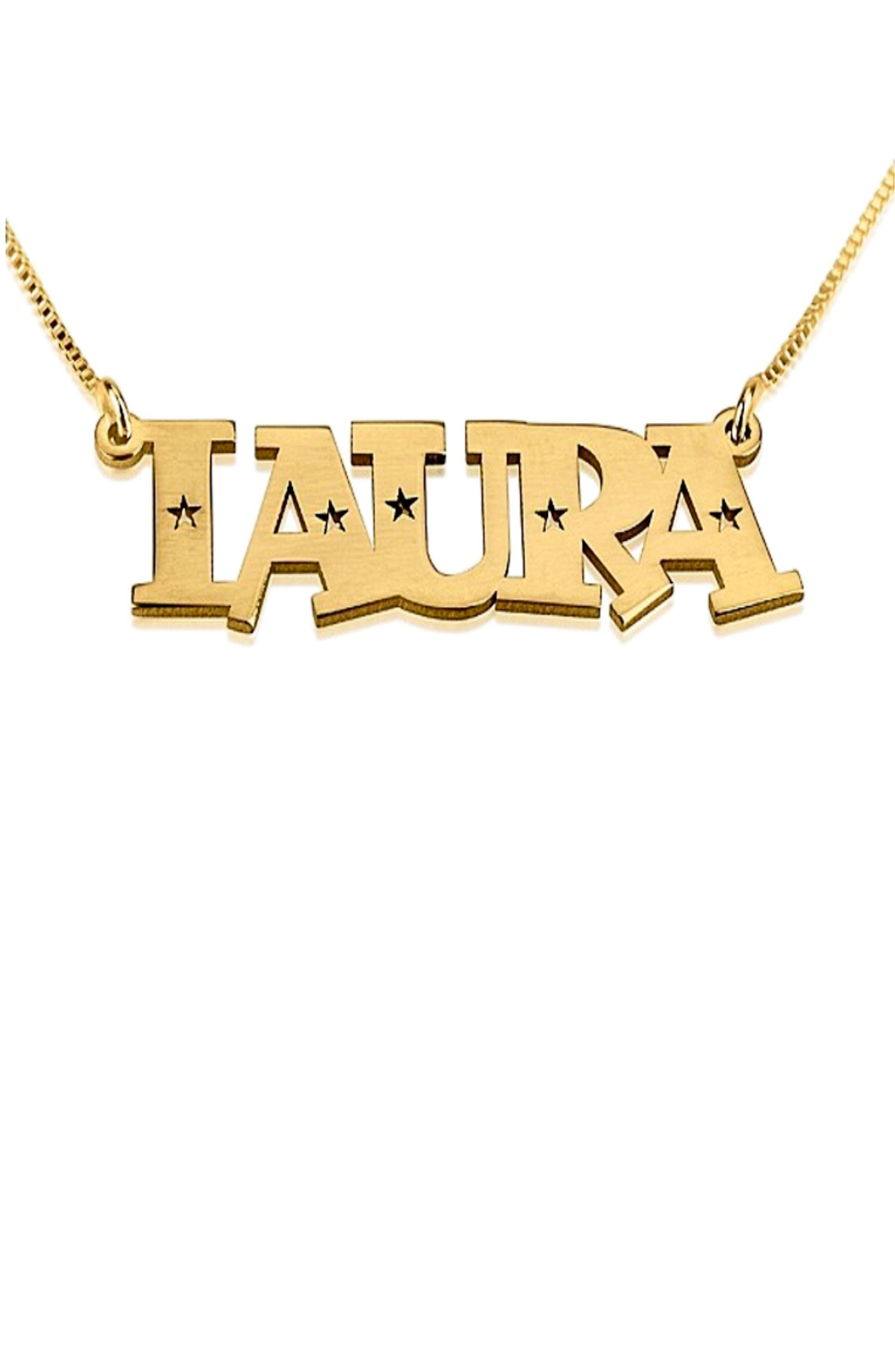 nordstrom name necklace