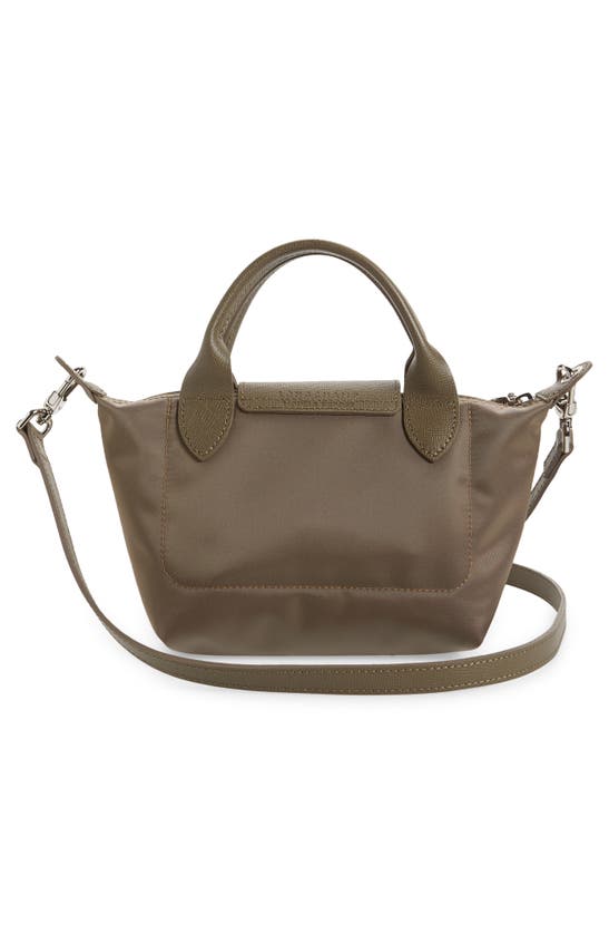 NWOT Longchamp Extra Small le pliage Neo Nylon Top Handle Bag Color:TAUPE  $215