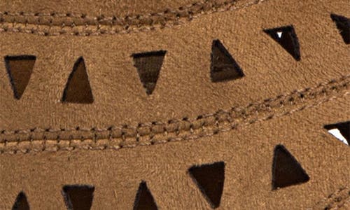 Ninety Union Chicago Perforated Ankle Boot In Tan