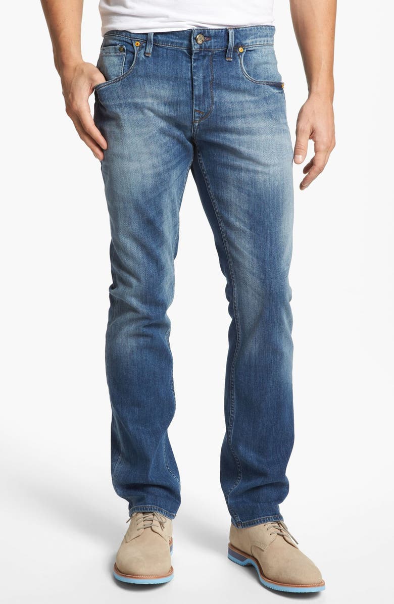 Robert Graham 'Stretchin' Out' Slim Fit Jeans (Indigo) | Nordstrom