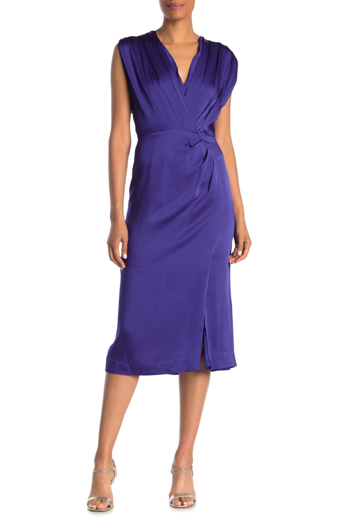 reiss purple dress