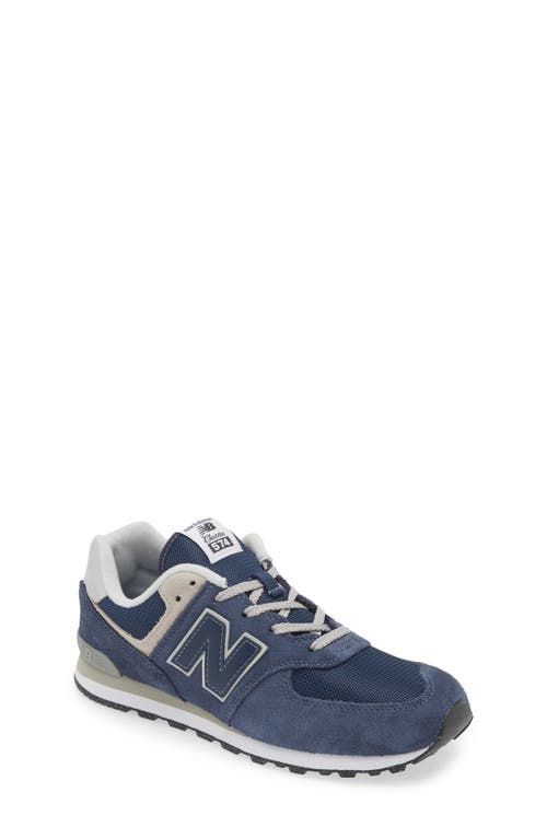 New Balance Kids' 574 Core Sneaker Navy at Nordstrom,