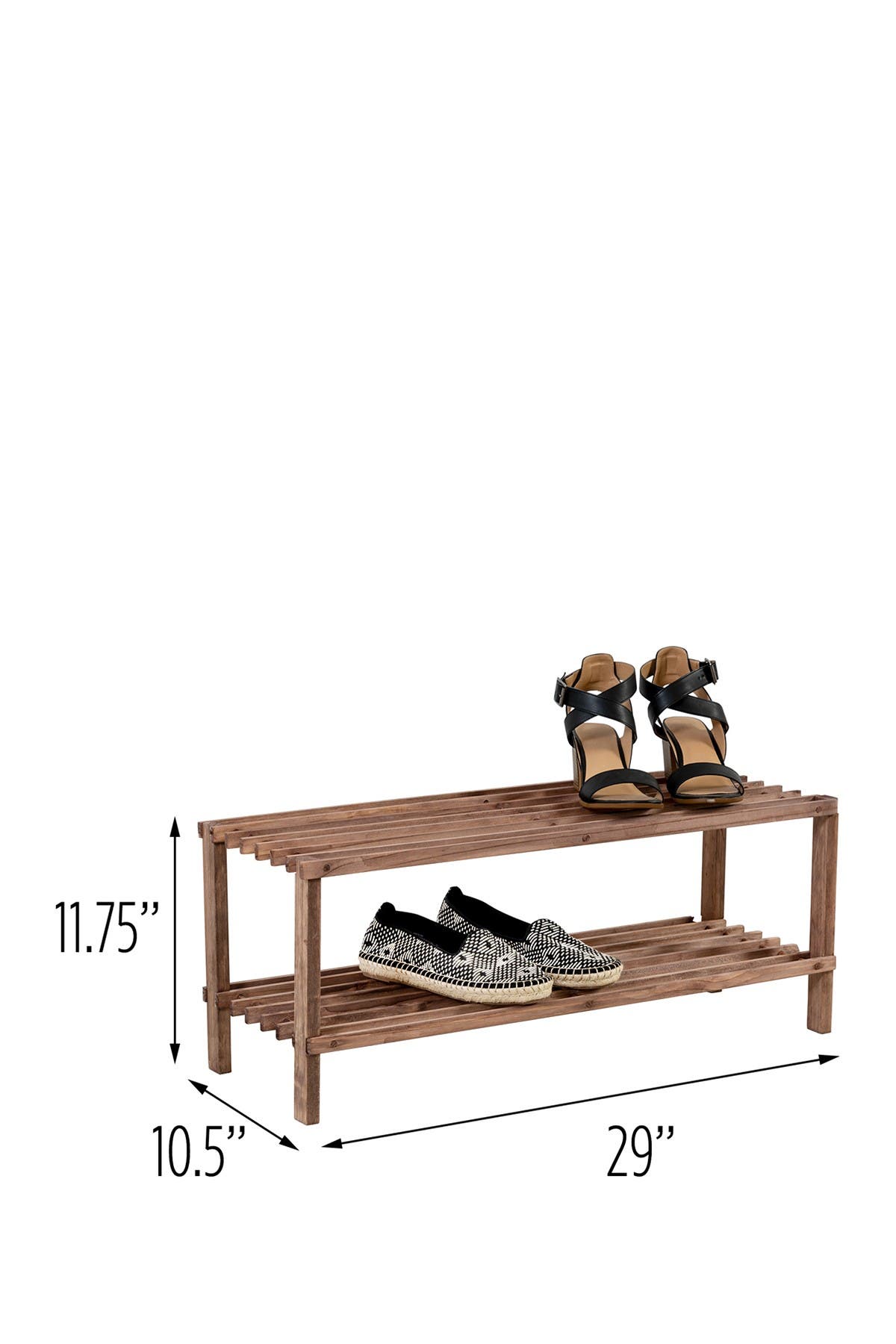 tier shoe rack on Honey Can Do Espresso 2 Tier Shoe Rack Nordstrom Rack