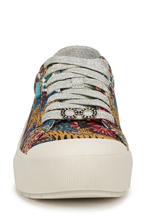 Shop Dr. Scholl's X Iris Apfel Time Off Platform Sneaker In Tiger Print