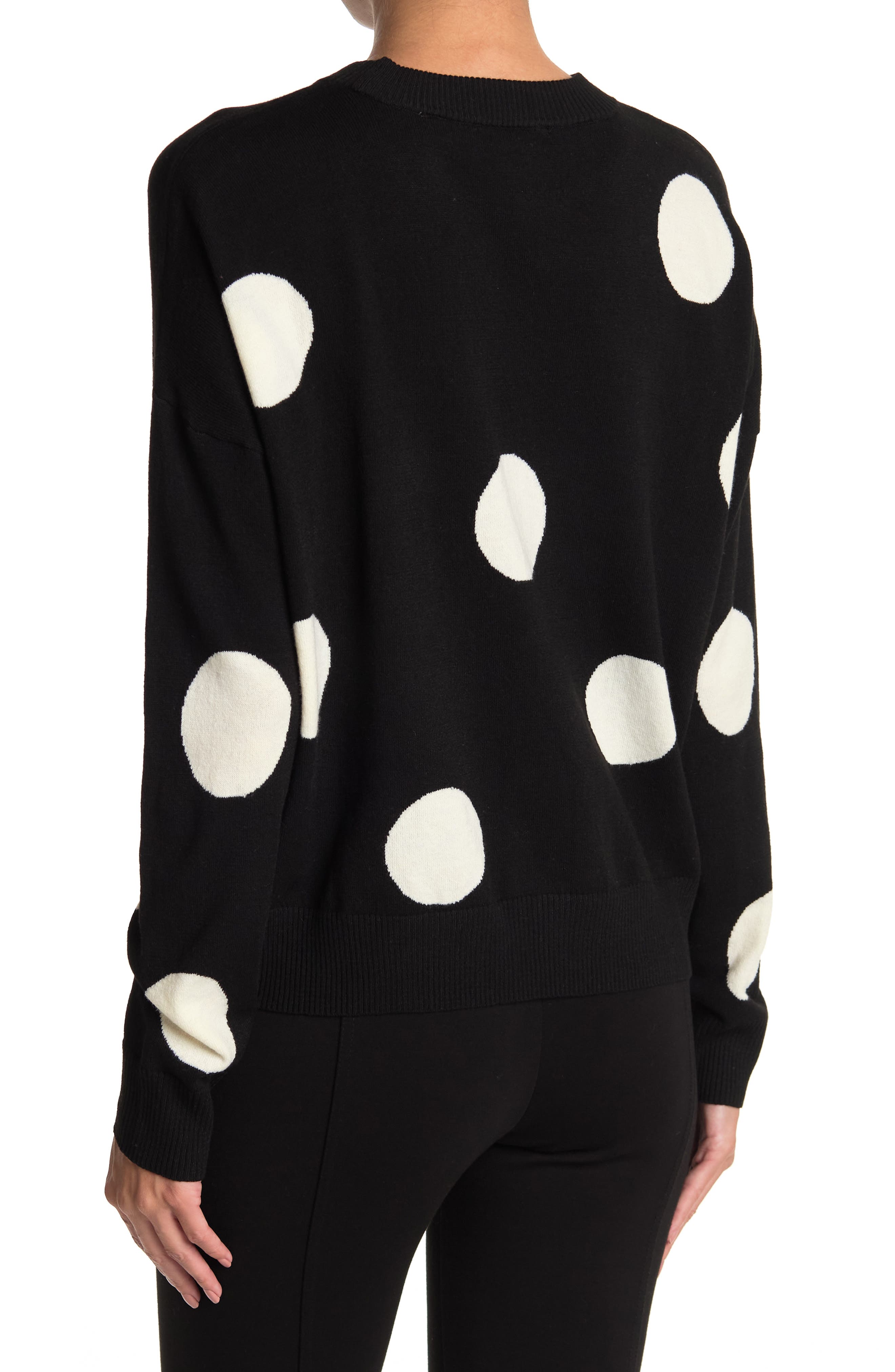 T Tahari Long Sleeve Crewneck Pullover 