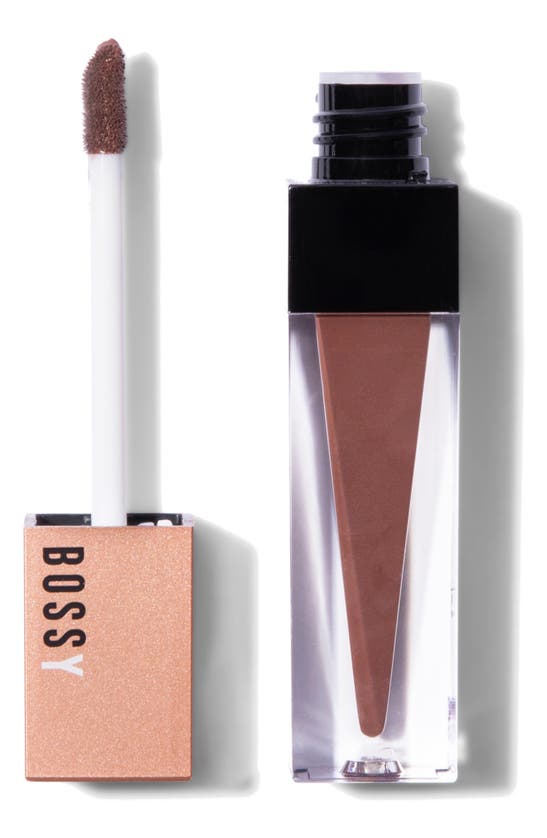 Shop Bossy Cosmetics Power Women Essentials Liquid Lipstick In Determined