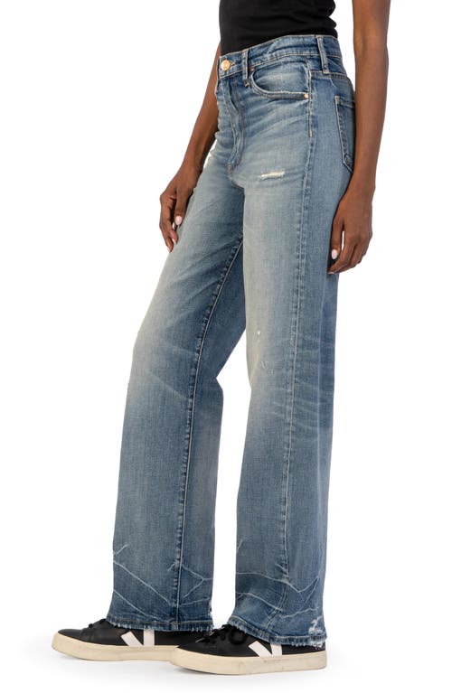 Kut From The Kloth Sienna High Waist Wide Leg Jeans In Formalized