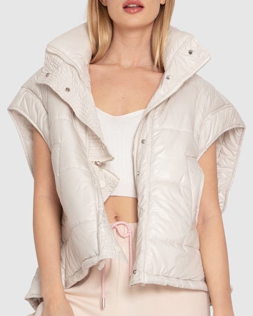 BELLE & BLOOM BELLE & BLOOM HYPNOTIZED QUILTED PUFFER VEST
