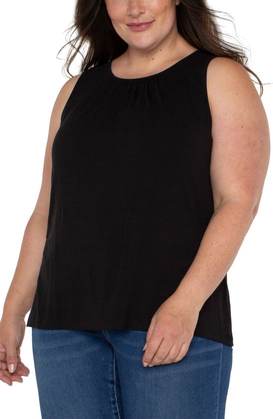 Shop Liverpool Los Angeles Sleeveless Top In Black