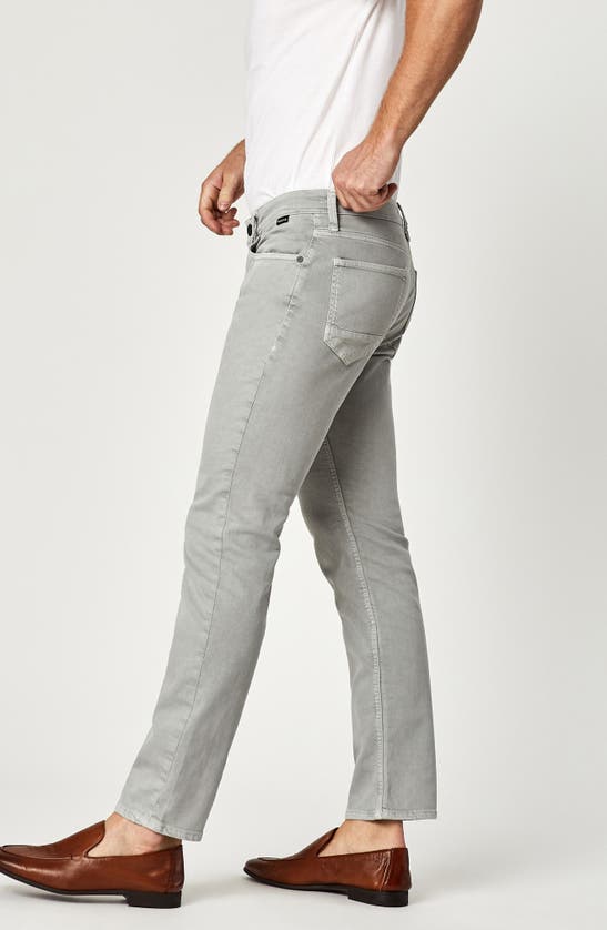 Mavi Jeans Jake Slim Fit Jeans In Light Grey Seattle