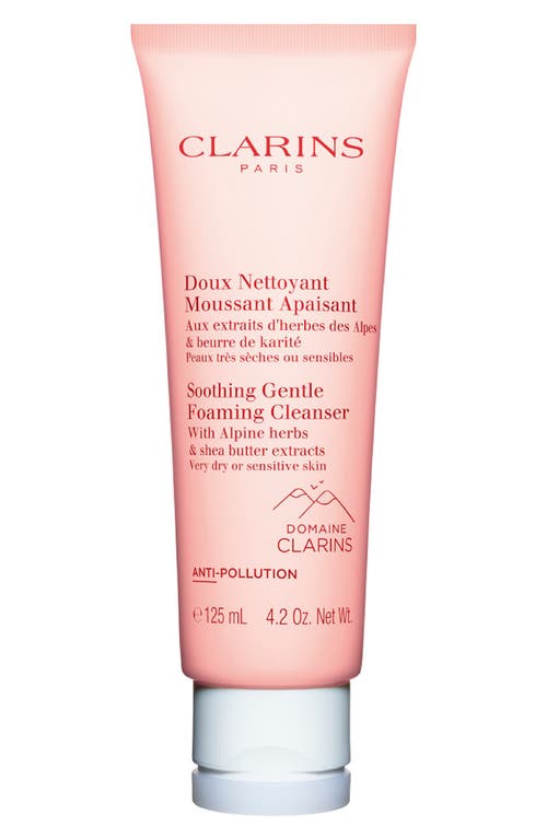 Clarins Soothing Gentle Foaming Cleanser with Shea Butter at Nordstrom, Size 4.2 Oz