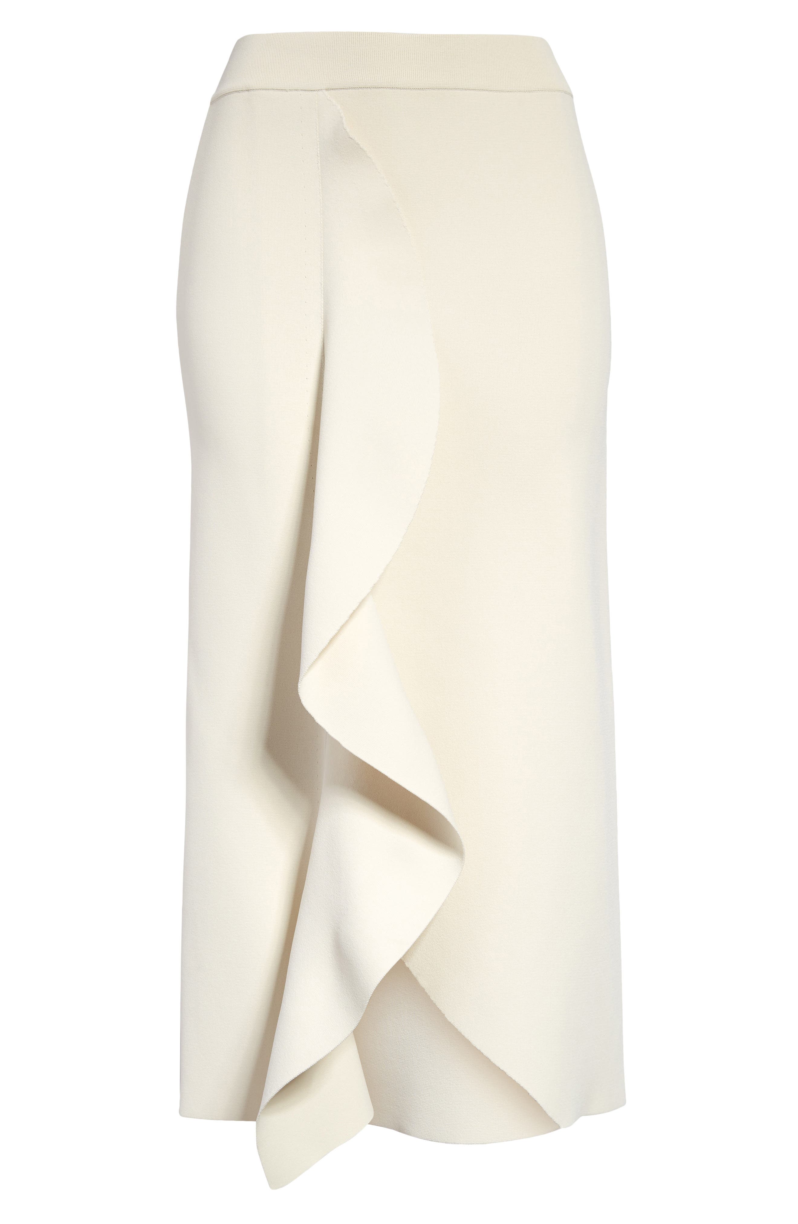 ivory pencil skirt