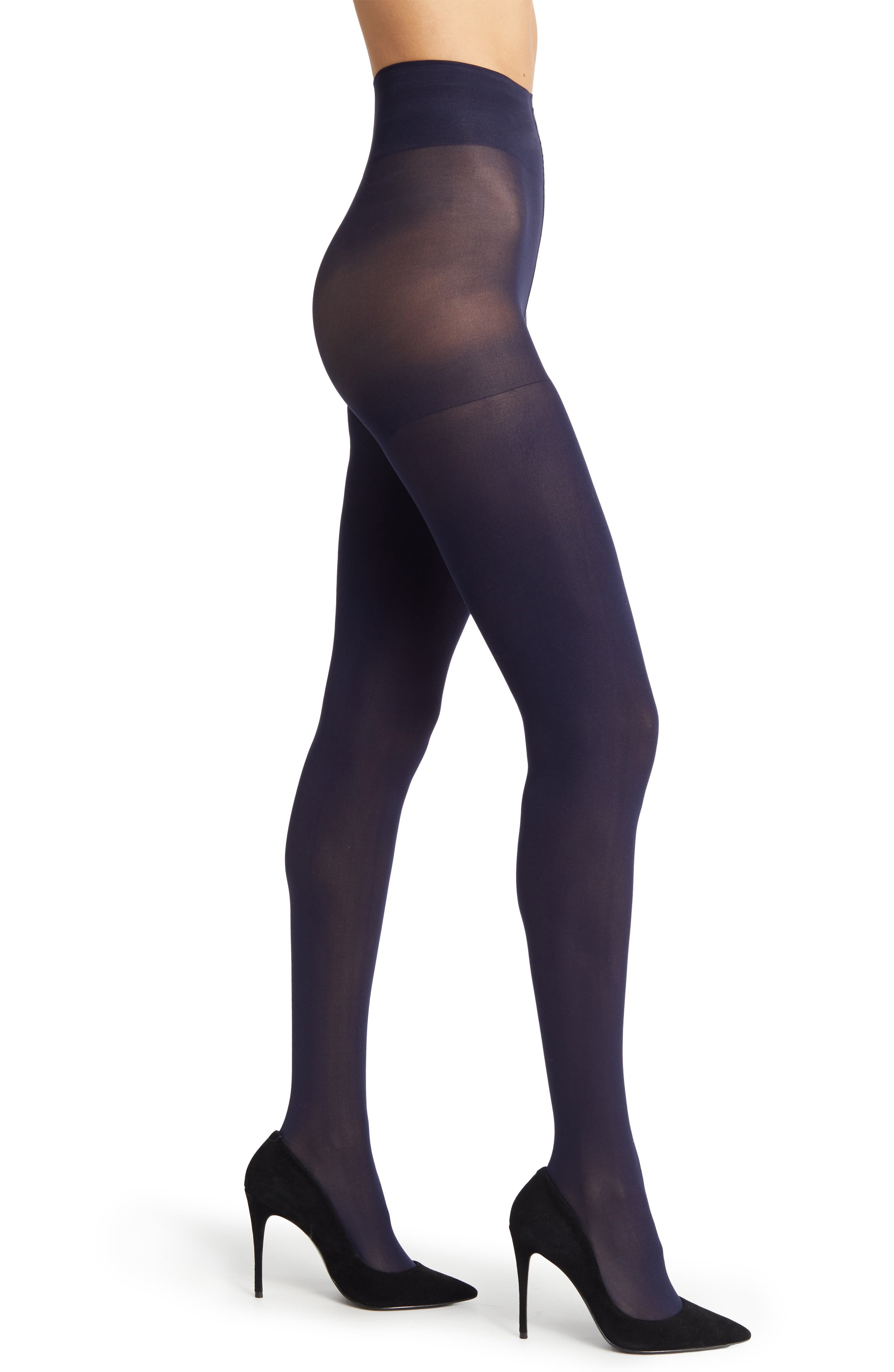 Save 25% FALKE Synthetic Matt Deluxe Tights in Blue Womens Clothing Hosiery Tights and pantyhose 