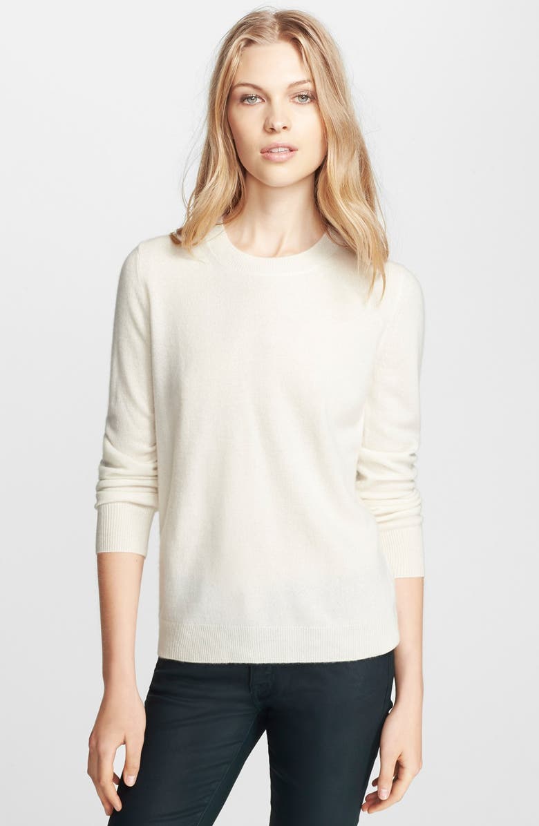 Burberry Brit Elbow Patch Cashmere Sweater | Nordstrom