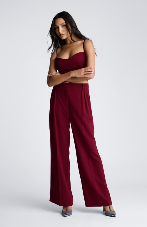 Shop Kenneth Cole Bustier Camisole In Wineberry