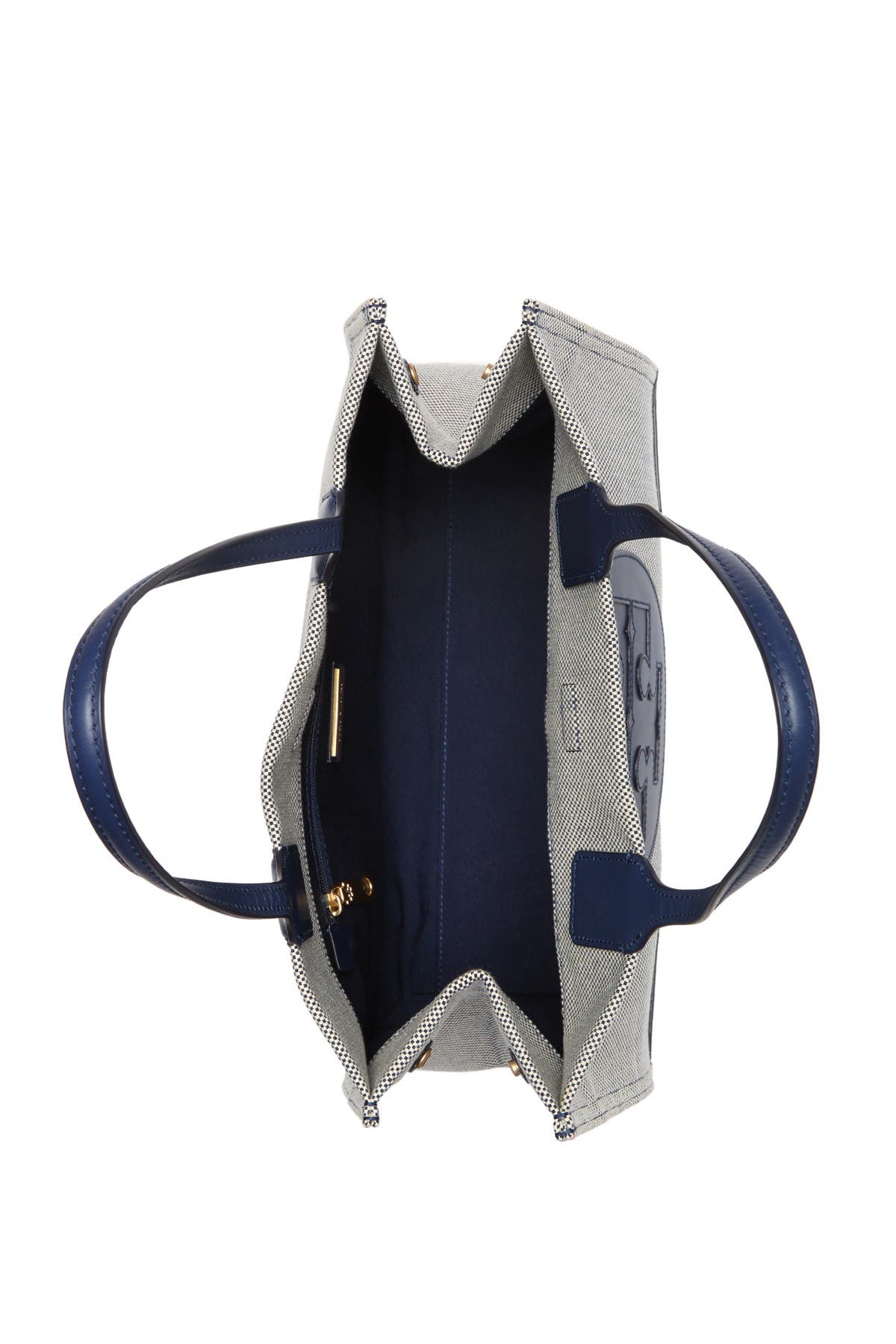 tory burch ella canvas mini tote