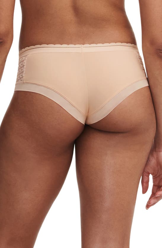 Shop Chantelle Lingerie Monogram Hipster Briefs In Nude Blush-1n