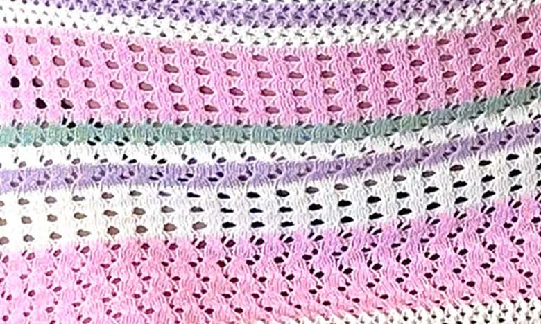 Shop Capittana Lia Stripe Cover-up Midi Skirt In Multicolor