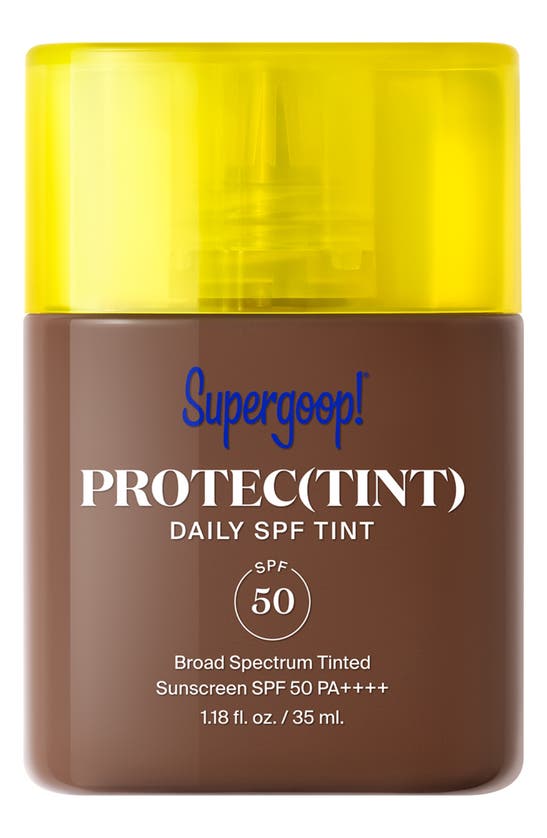 Shop Supergoop !® Protec(tint) Daily Spf Tint Spf 50 In 52n