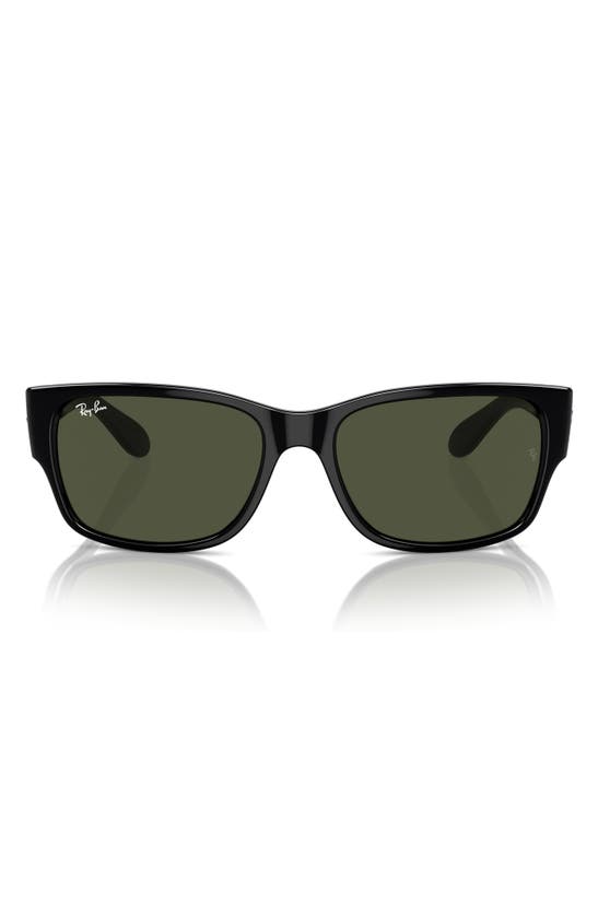 Shop Ray Ban Ray-ban 55mm Pillow Sunglasses In Black