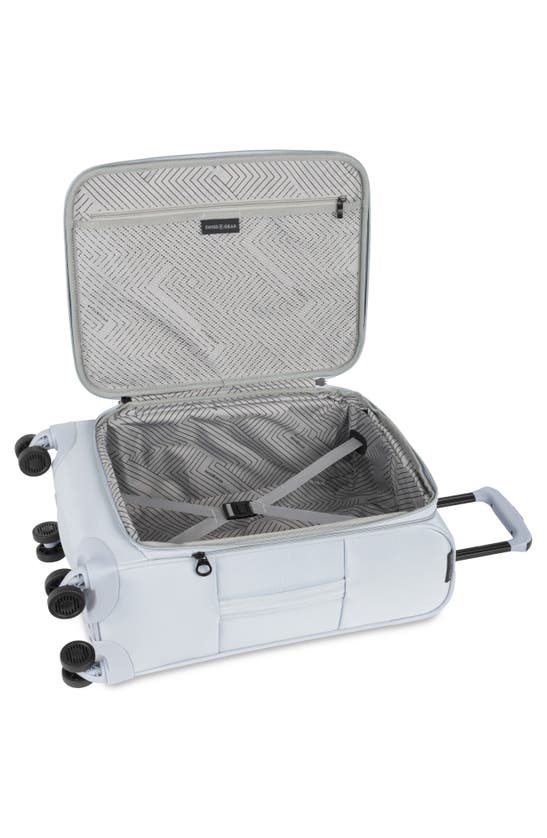 Shop Swissgear Checklite Carry-on Spinner Suitcase In Arctic Ice