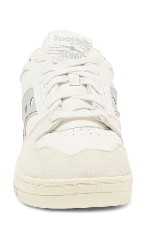 Saucony Sonic Low Sneaker In Beige/grey