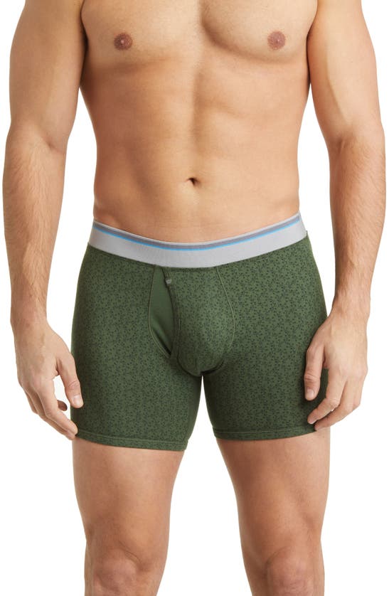 Mack Weldon 18-hour Jersey Boxer Briefs In North Star