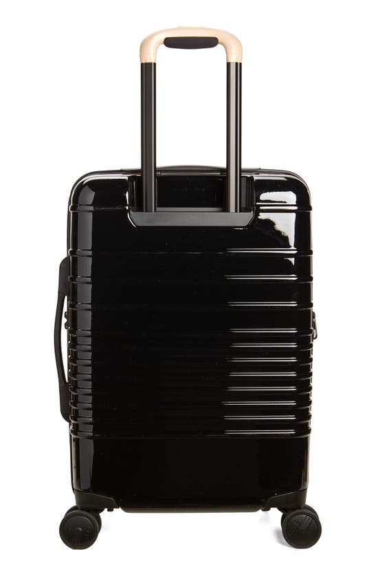 Shop Beis The 21-inch Carry-on Roller In Black Glossy