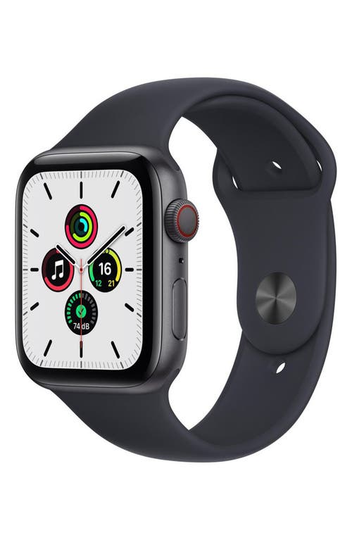 Shop Apple 44mm Series 4 Gps  Watch® In Black