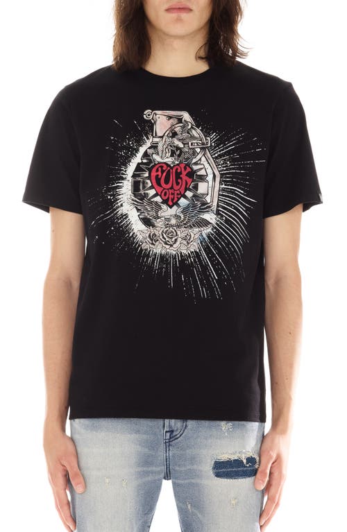 Love Hurts Graphic T-Shirt in Black