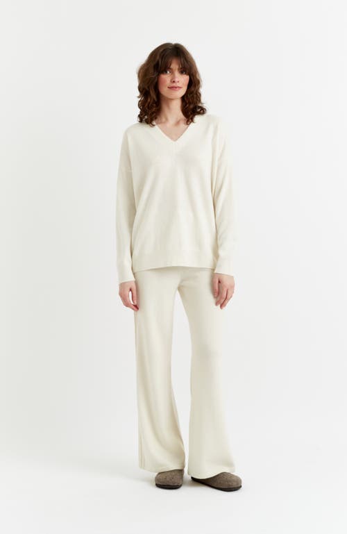 CHINTI & PARKER CHINTI & PARKER PURE CASHMERE RELAXED V-NECK SWEATER 