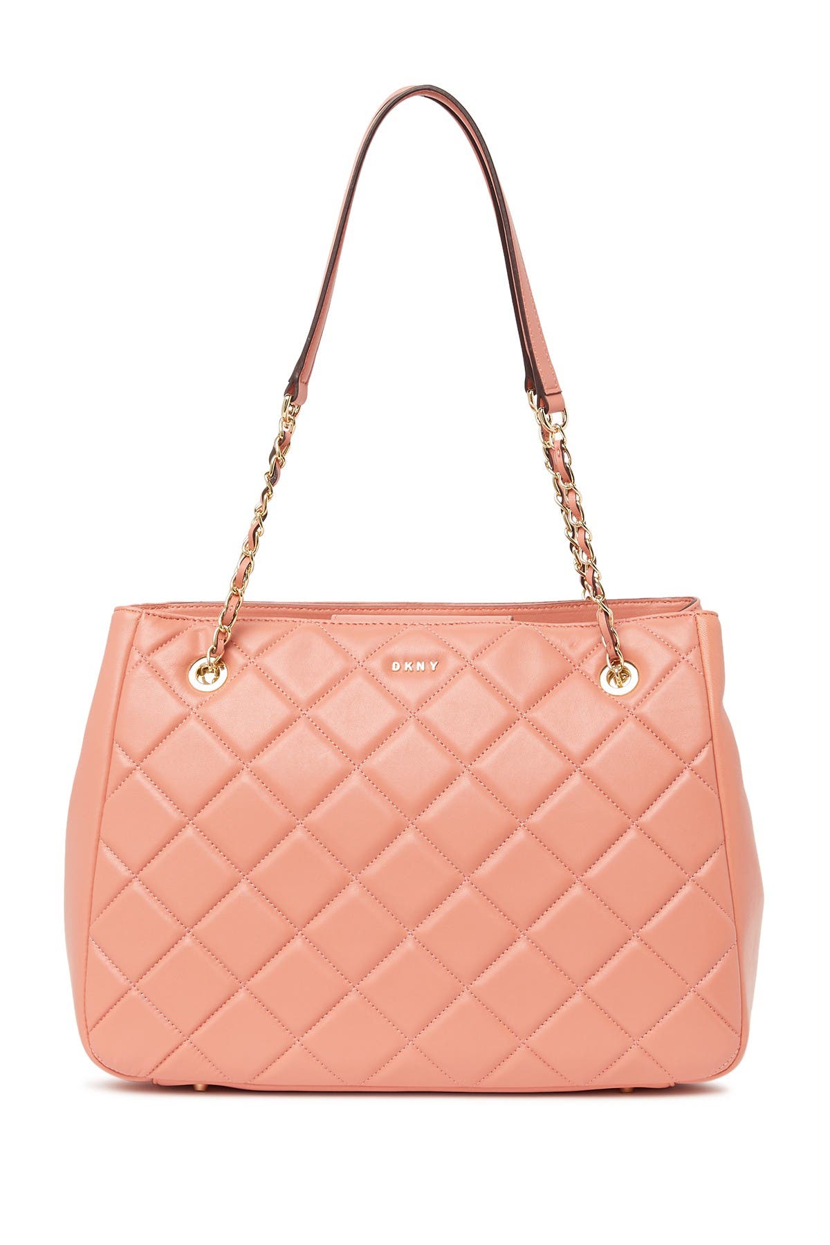 dkny quilted tote bag