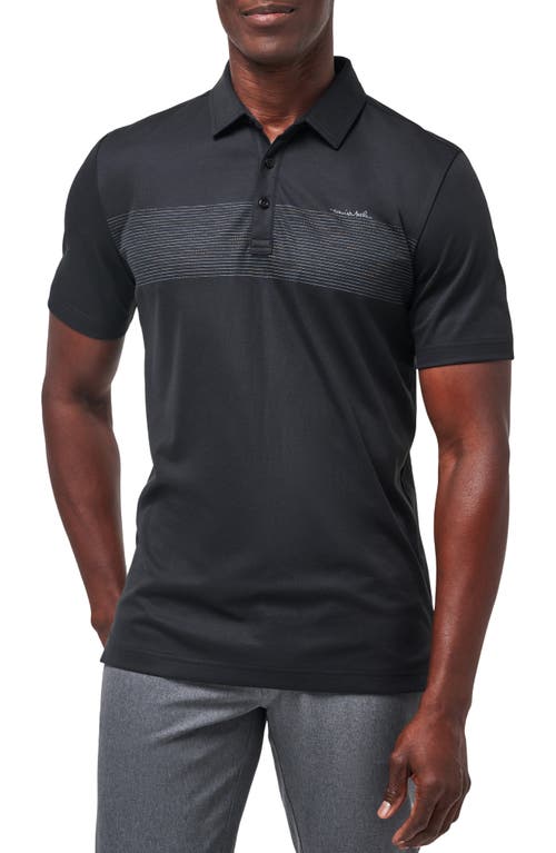 TravisMathew Aloha Spirit Polo Black at Nordstrom,