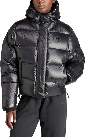 adidas Premium Crop Puffer Jacket Nordstromrack