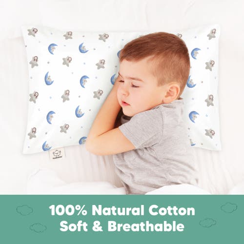 Keababies Printed Toddler Pillowcase 13x18" In Space Drift