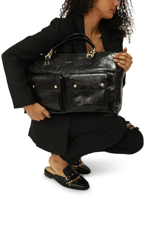 Belle & Bloom Reflections Shoulder Bag In Black