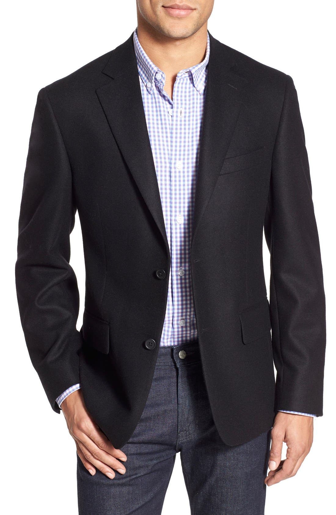 Nordstrom Men's Shop Classic Fit Wool & Cashmere Blazer Nordstrom