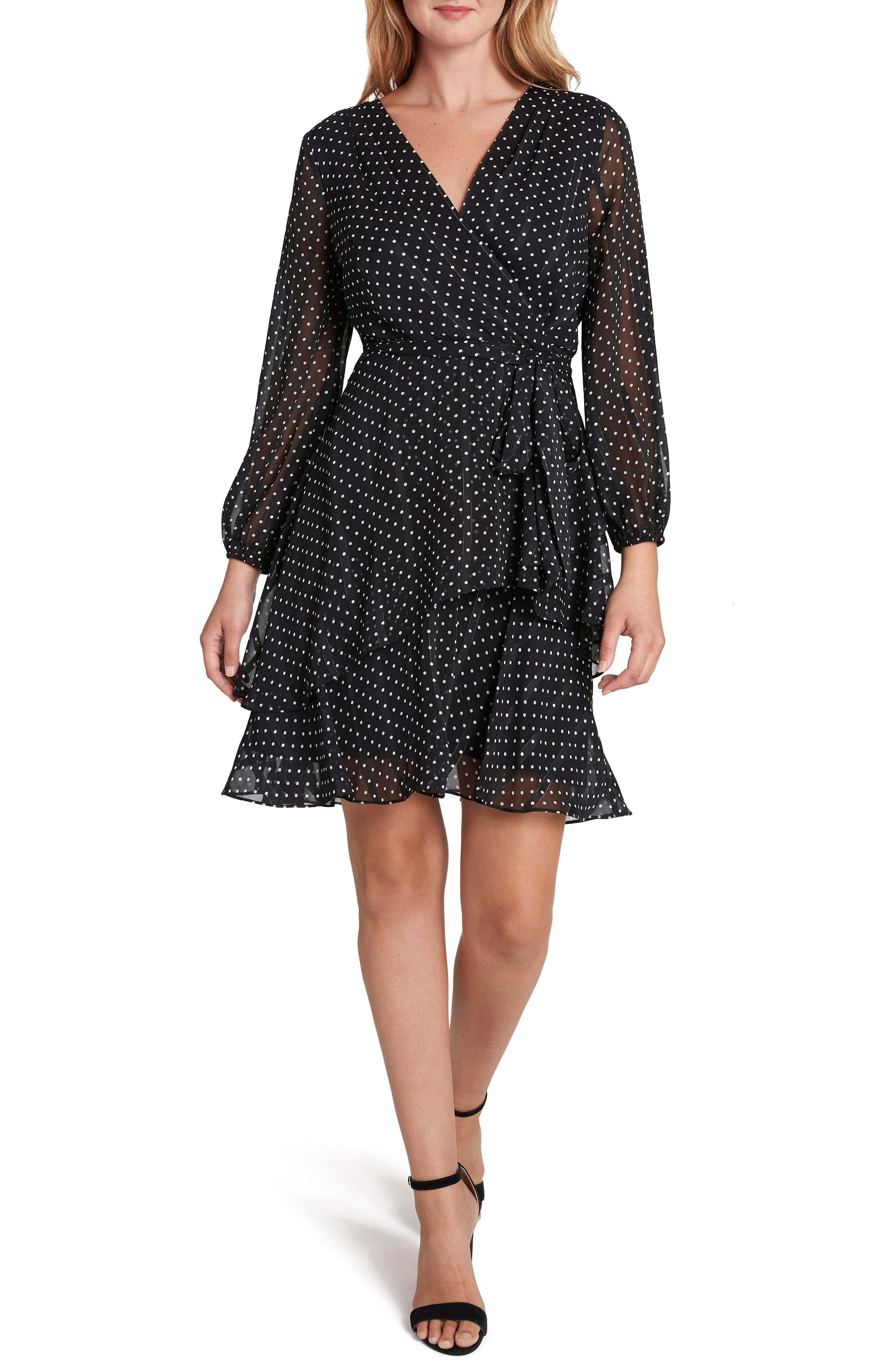 polka dot dress long